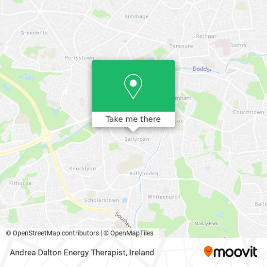 Andrea Dalton Energy Therapist map