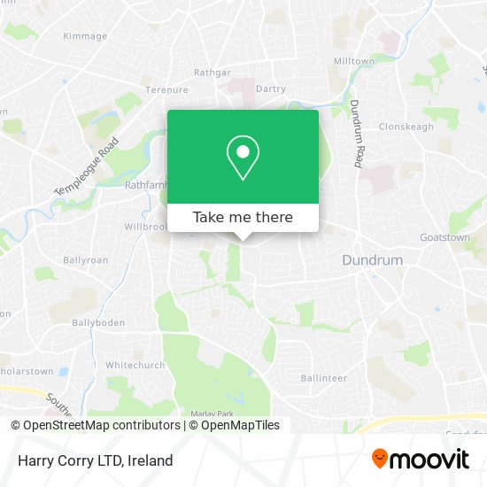 Harry Corry LTD map