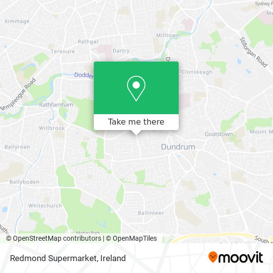 Redmond Supermarket map