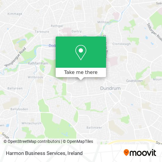 Harmon Business Services map