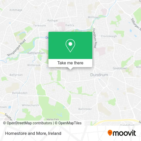 Homestore and More map