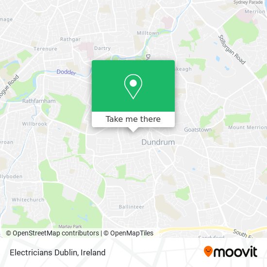 Electricians Dublin map