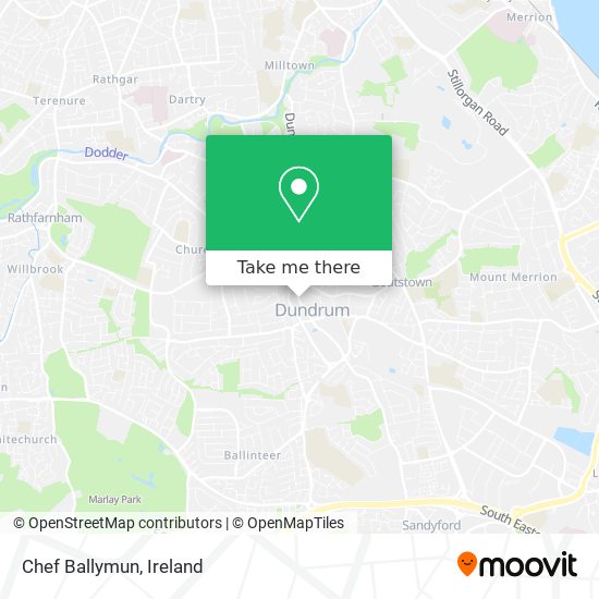 Chef Ballymun map