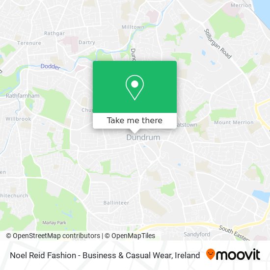 Noel Reid Fashion - Business & Casual Wear map