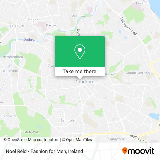 Noel Reid - Fashion for Men map