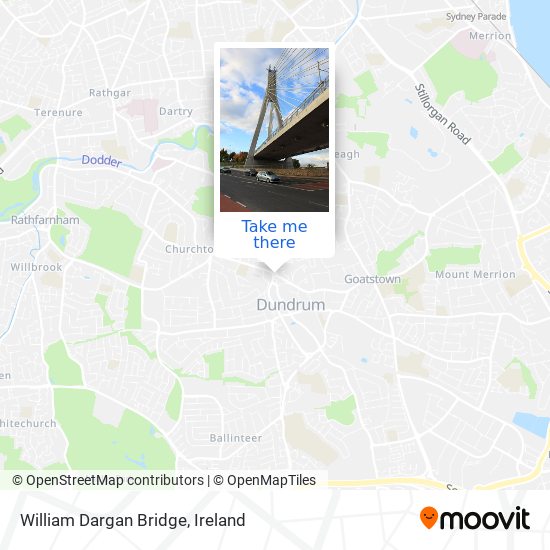 William Dargan Bridge map