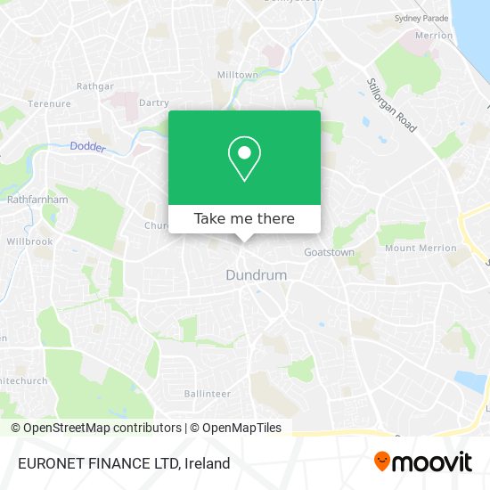 EURONET FINANCE LTD map