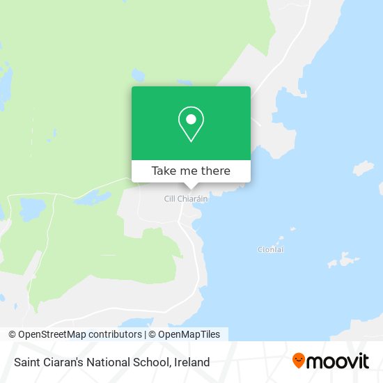Saint Ciaran's National School map