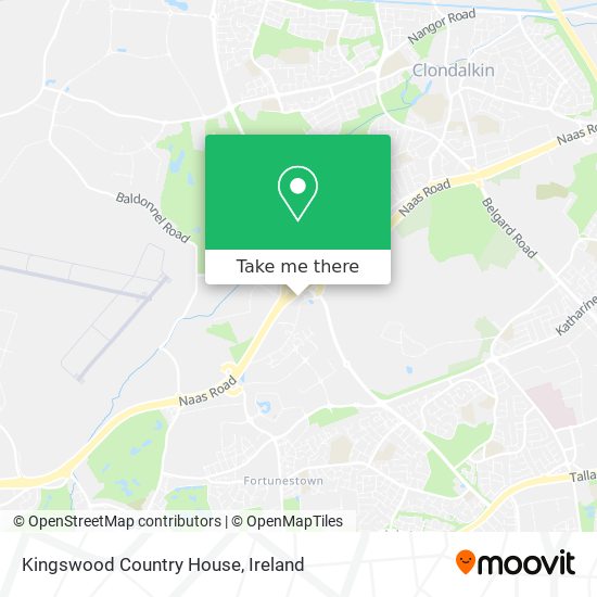 Kingswood Country House map