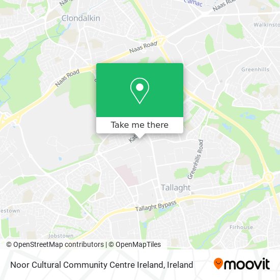 Noor Cultural Community Centre Ireland map
