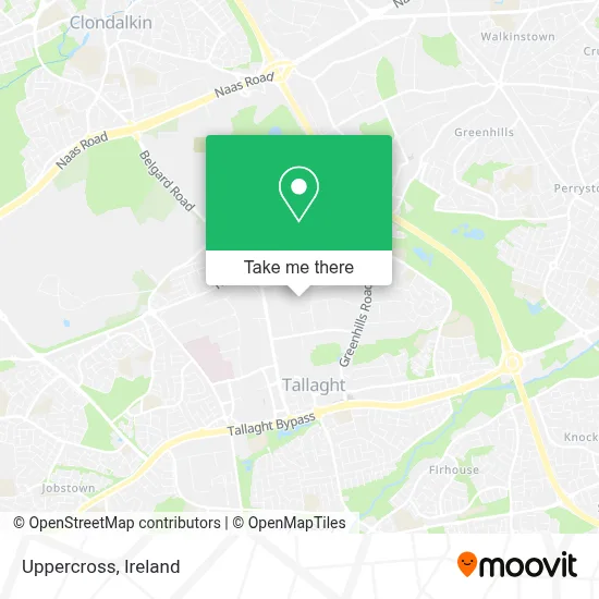 Uppercross map