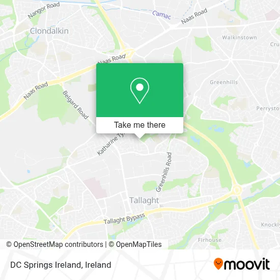DC Springs Ireland map