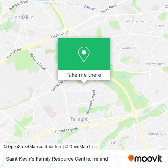 Saint Kevin's Family Resource Centre map