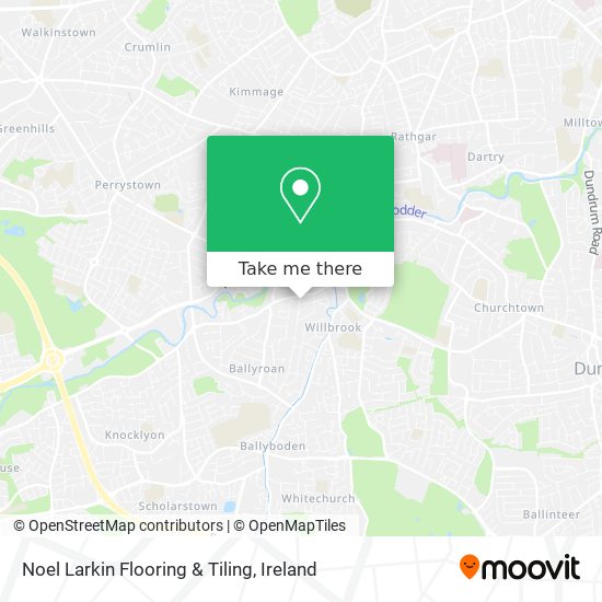 Noel Larkin Flooring & Tiling map