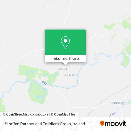 Straffan Parents and Toddlers Group map