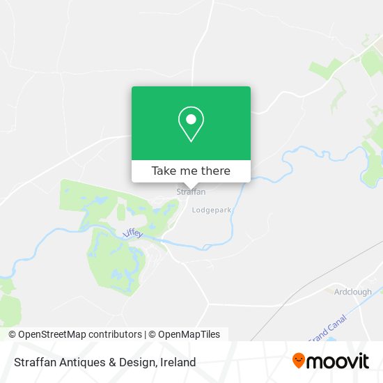Straffan Antiques & Design map