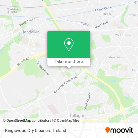 Kingswood Dry Cleaners map