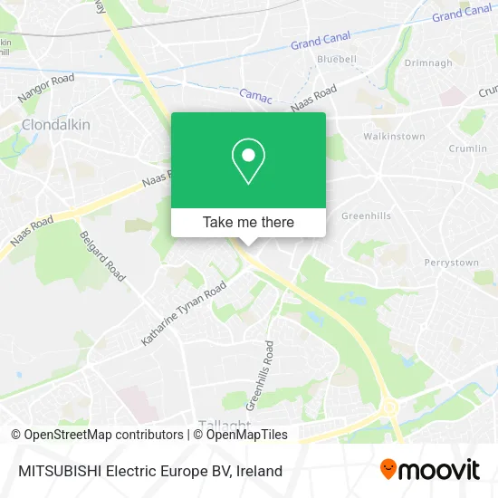 MITSUBISHI Electric Europe BV map