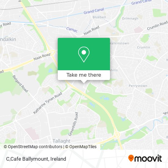 C,Cafe Ballymount plan