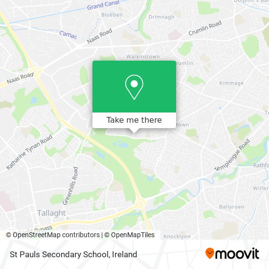St Pauls Secondary School map