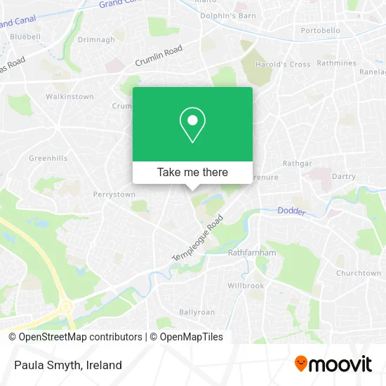 Paula Smyth map