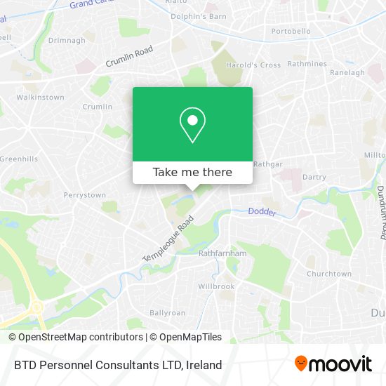 BTD Personnel Consultants LTD map