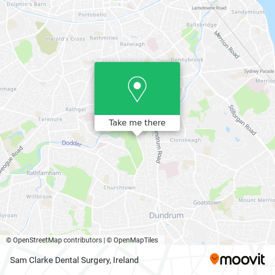 Sam Clarke Dental Surgery map