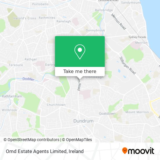 Omd Estate Agents Limited map