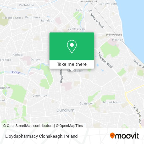 Lloydspharmacy Clonskeagh map