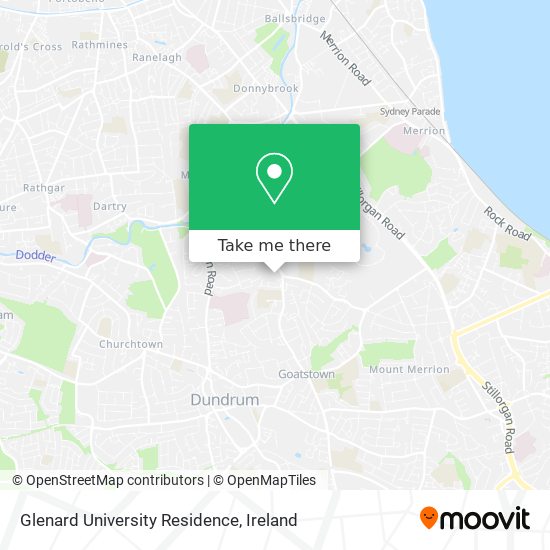 Glenard University Residence map