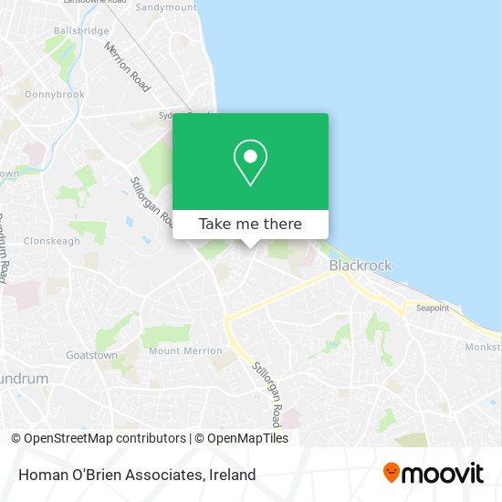Homan O'Brien Associates map