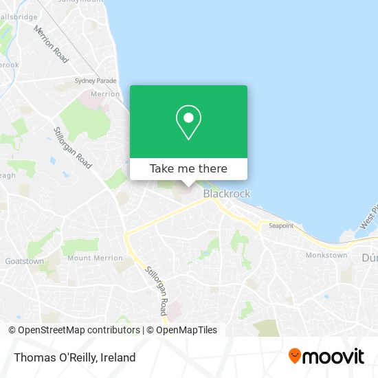 Thomas O'Reilly map