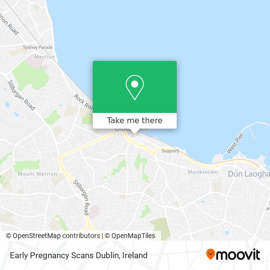 Early Pregnancy Scans Dublin map