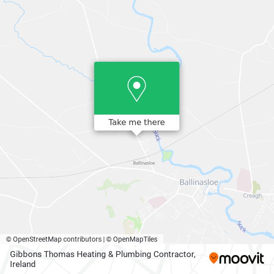 Gibbons Thomas Heating & Plumbing Contractor map