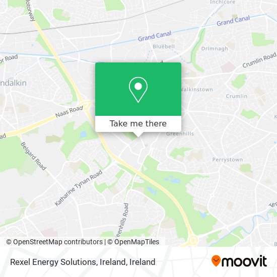 Rexel Energy Solutions, Ireland map