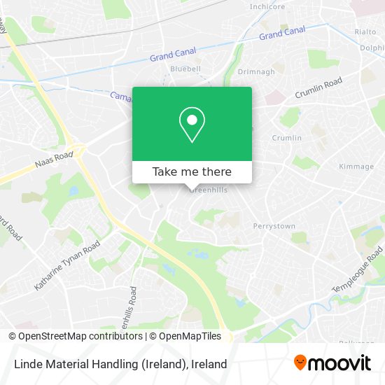 Linde Material Handling (Ireland) map