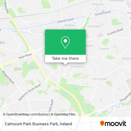 Calmount Park Business Park map