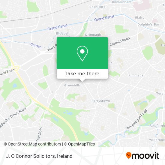 J. O'Connor Solicitors map