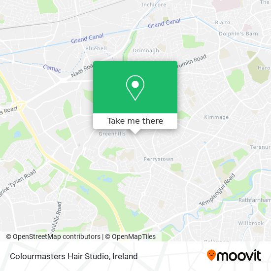 Colourmasters Hair Studio map