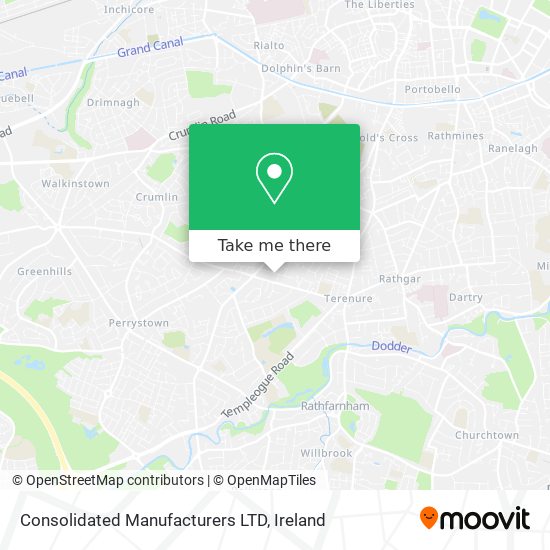 Consolidated Manufacturers LTD map