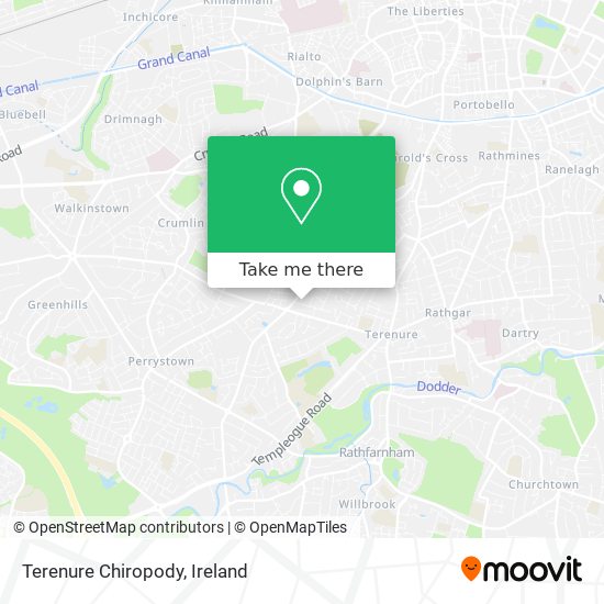 Terenure Chiropody plan