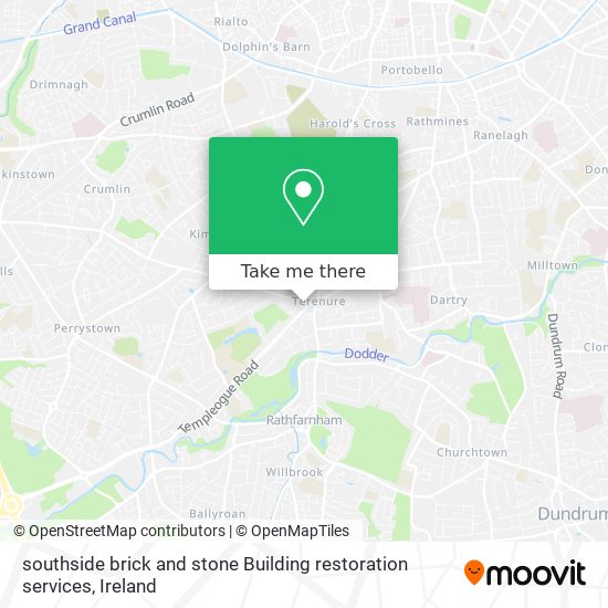 southside brick and stone Building restoration services map