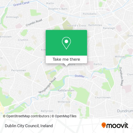 Dublin City Council map