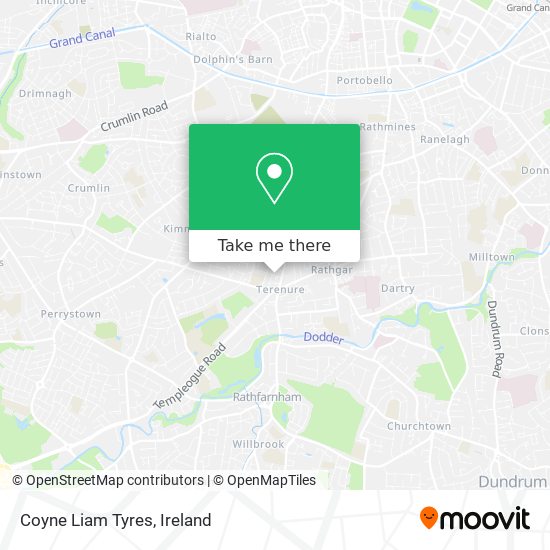 Coyne Liam Tyres map