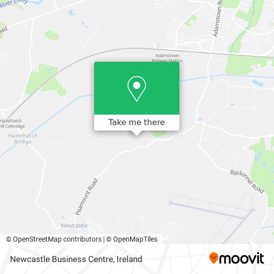 Newcastle Business Centre map