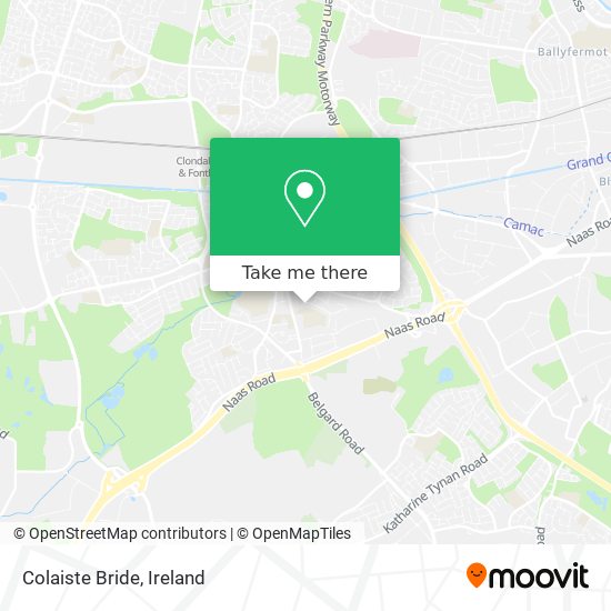 Colaiste Bride map