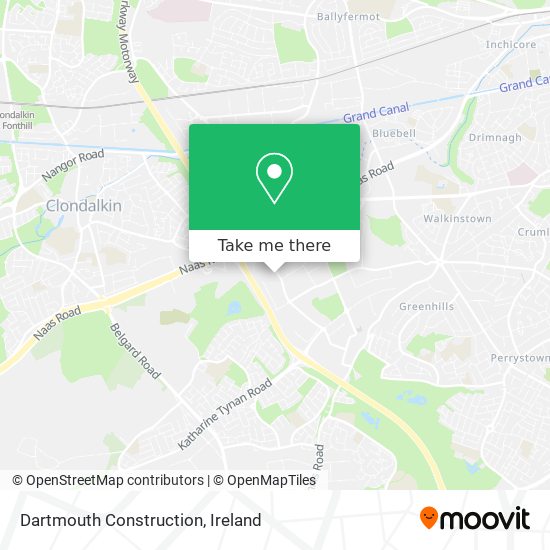 Dartmouth Construction map