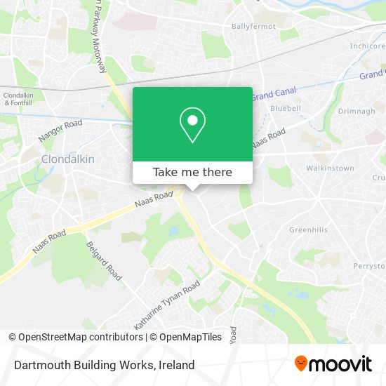 Dartmouth Building Works map