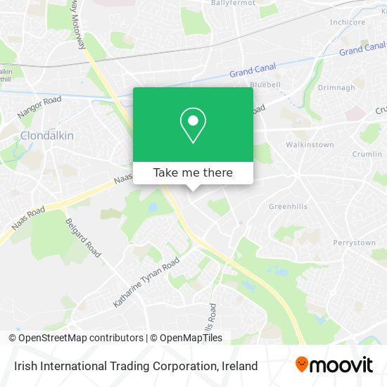 Irish International Trading Corporation map
