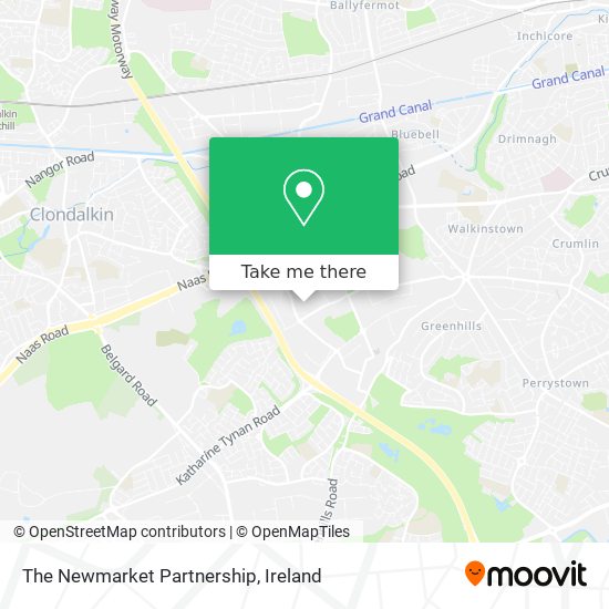 The Newmarket Partnership map